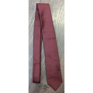 Murano Red 100% Silk Men’s Neck Tie (53m)